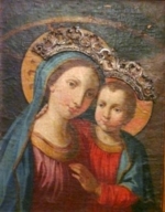 "Madonna con Bambino" antico quadro portato in processione nel secolo scorso