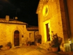 il sagrato e la casa canonica