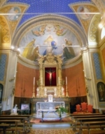 Il Santuario all'interno